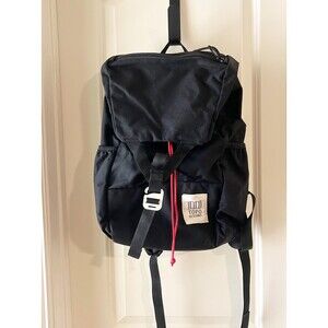TOPO DESIGNS Y Pack Black Backpack Laptop Bag Commuter 23.8 L
